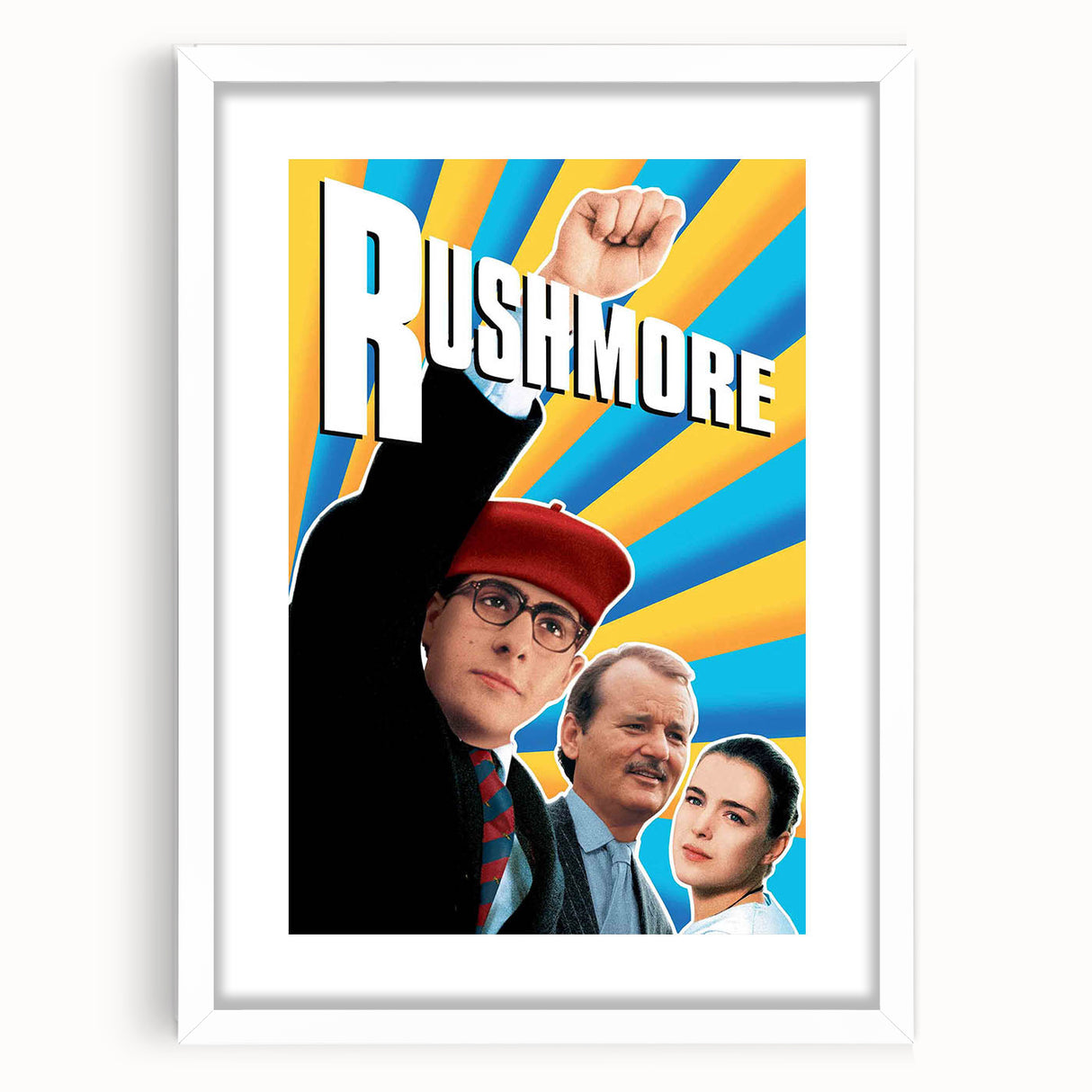 Rushmore 1990s Vintage Movie Poster | Classic 90s Film Art