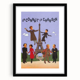 On Connaît la Chanson 1990s Vintage Movie Poster | Classic 90s Film Art