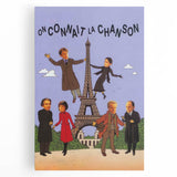 On Connaît la Chanson 1990s Vintage Movie Poster | Classic 90s Film Art
