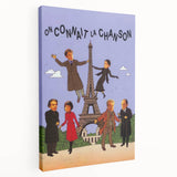 On Connaît la Chanson 1990s Vintage Movie Poster | Classic 90s Film Art