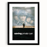 Saving Private Ryan 1990s Vintage Movie Poster | Classic 90s Film Art