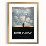 Saving Private Ryan 1990s Vintage Movie Poster | Classic 90s Film Art