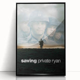 Saving Private Ryan 1990s Vintage Movie Poster | Classic 90s Film Art
