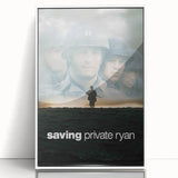 Saving Private Ryan 1990s Vintage Movie Poster | Classic 90s Film Art