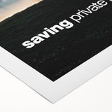 Saving Private Ryan 1990s Vintage Movie Poster | Classic 90s Film Art