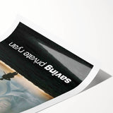 Saving Private Ryan 1990s Vintage Movie Poster | Classic 90s Film Art