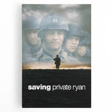 Saving Private Ryan 1990s Vintage Movie Poster | Classic 90s Film Art