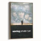 Saving Private Ryan 1990s Vintage Movie Poster | Classic 90s Film Art