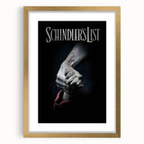 Schindler’s List 1990s Vintage Movie Poster | Classic 90s Film Art