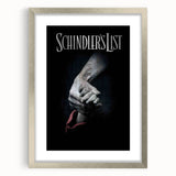 Schindler’s List 1990s Vintage Movie Poster | Classic 90s Film Art