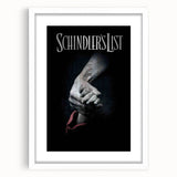 Schindler’s List 1990s Vintage Movie Poster | Classic 90s Film Art