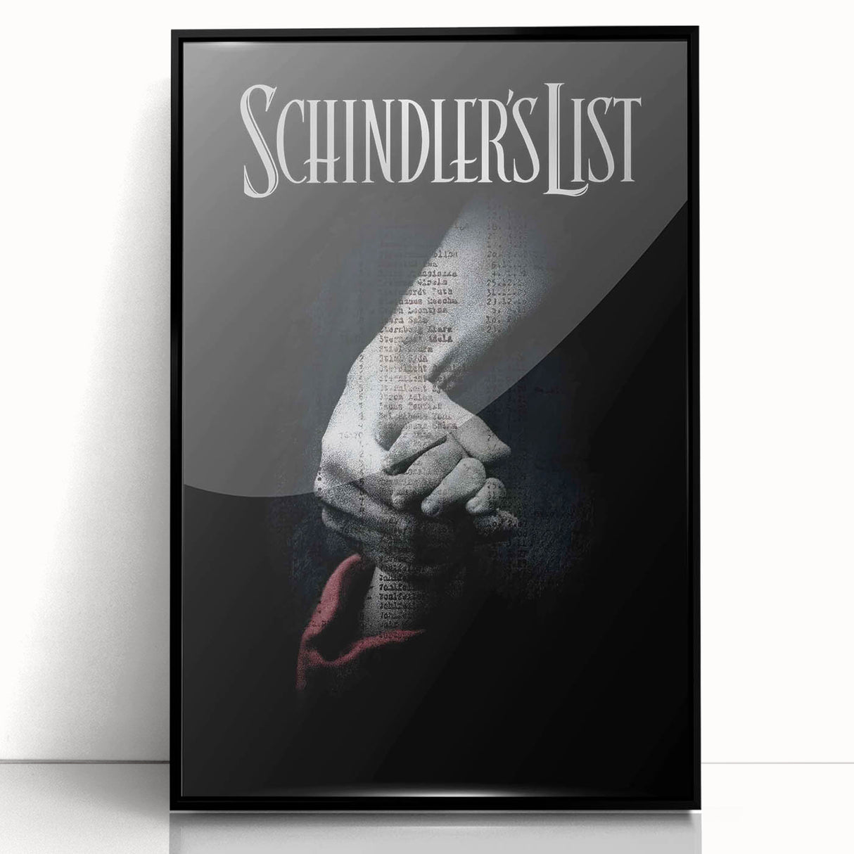 Schindler’s List 1990s Vintage Movie Poster | Classic 90s Film Art