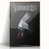 Schindler’s List 1990s Vintage Movie Poster | Classic 90s Film Art
