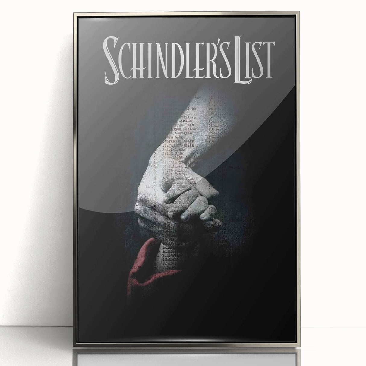 Schindler’s List 1990s Vintage Movie Poster | Classic 90s Film Art