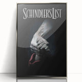 Schindler’s List 1990s Vintage Movie Poster | Classic 90s Film Art