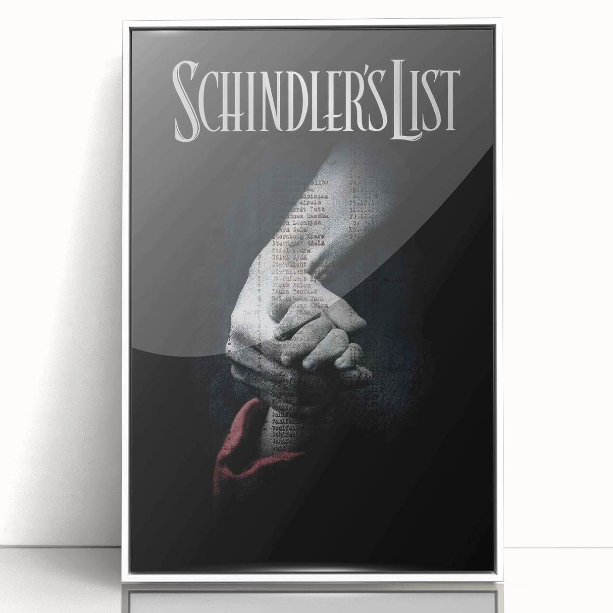 Schindler’s List 1990s Vintage Movie Poster | Classic 90s Film Art