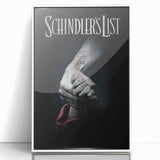 Schindler’s List 1990s Vintage Movie Poster | Classic 90s Film Art