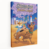 Scooby-Doo in Arabian Nights 1990s Vintage Movie Poster | Retro 90s Print