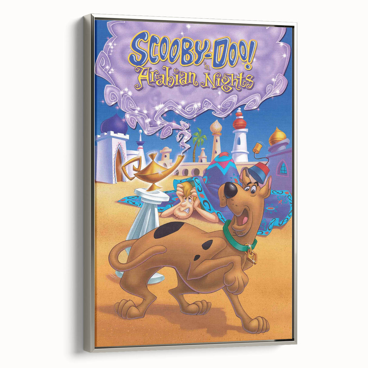 Scooby-Doo in Arabian Nights 1990s Vintage Movie Poster | Retro 90s Print