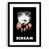 Scream 1990s Vintage Movie Poster | Classic 90s Film Art