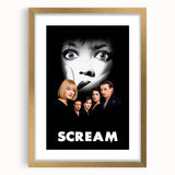 Scream 1990s Vintage Movie Poster | Classic 90s Film Art