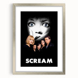 Scream 1990s Vintage Movie Poster | Classic 90s Film Art