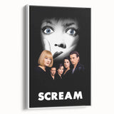 Scream 1990s Vintage Movie Poster | Classic 90s Film Art
