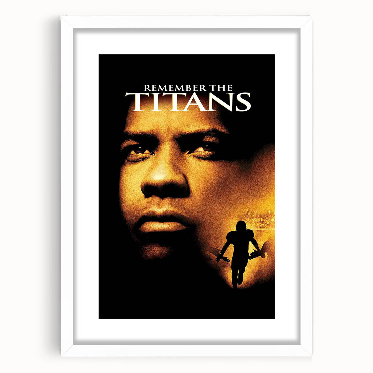 Classic 2000s Film Art – Remember the Titans Vintage Movie Poster