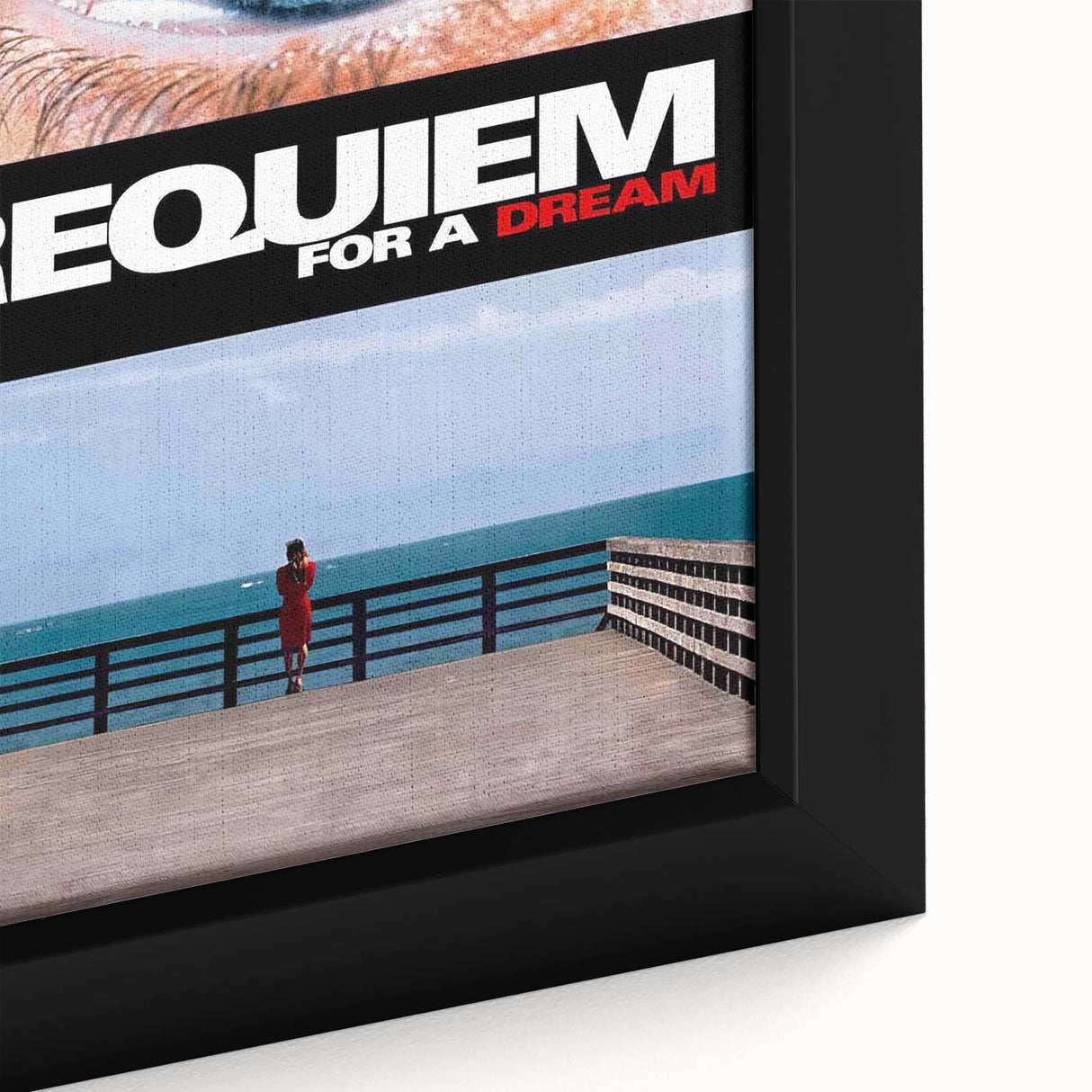 Requiem for a Dream 2000s Vintage Movie Poster Wall Art Print