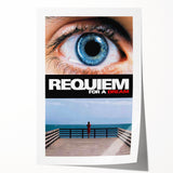 Requiem for a Dream 2000s Vintage Movie Poster Wall Art Print