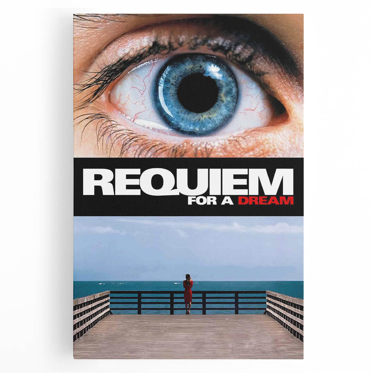 Requiem for a Dream 2000s Vintage Movie Poster Wall Art Print