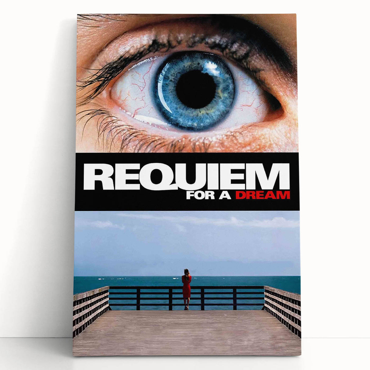 Requiem for a Dream 2000s Vintage Movie Poster Wall Art Print