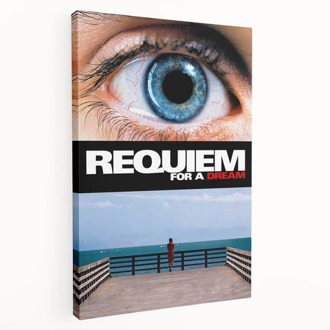 Requiem for a Dream 2000s Vintage Movie Poster Wall Art Print