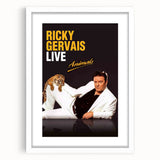 Classic 2000s Film Art - Ricky Gervais Live Animals Movie Poster