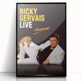 Classic 2000s Film Art - Ricky Gervais Live Animals Movie Poster