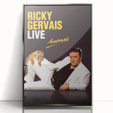 Classic 2000s Film Art - Ricky Gervais Live Animals Movie Poster