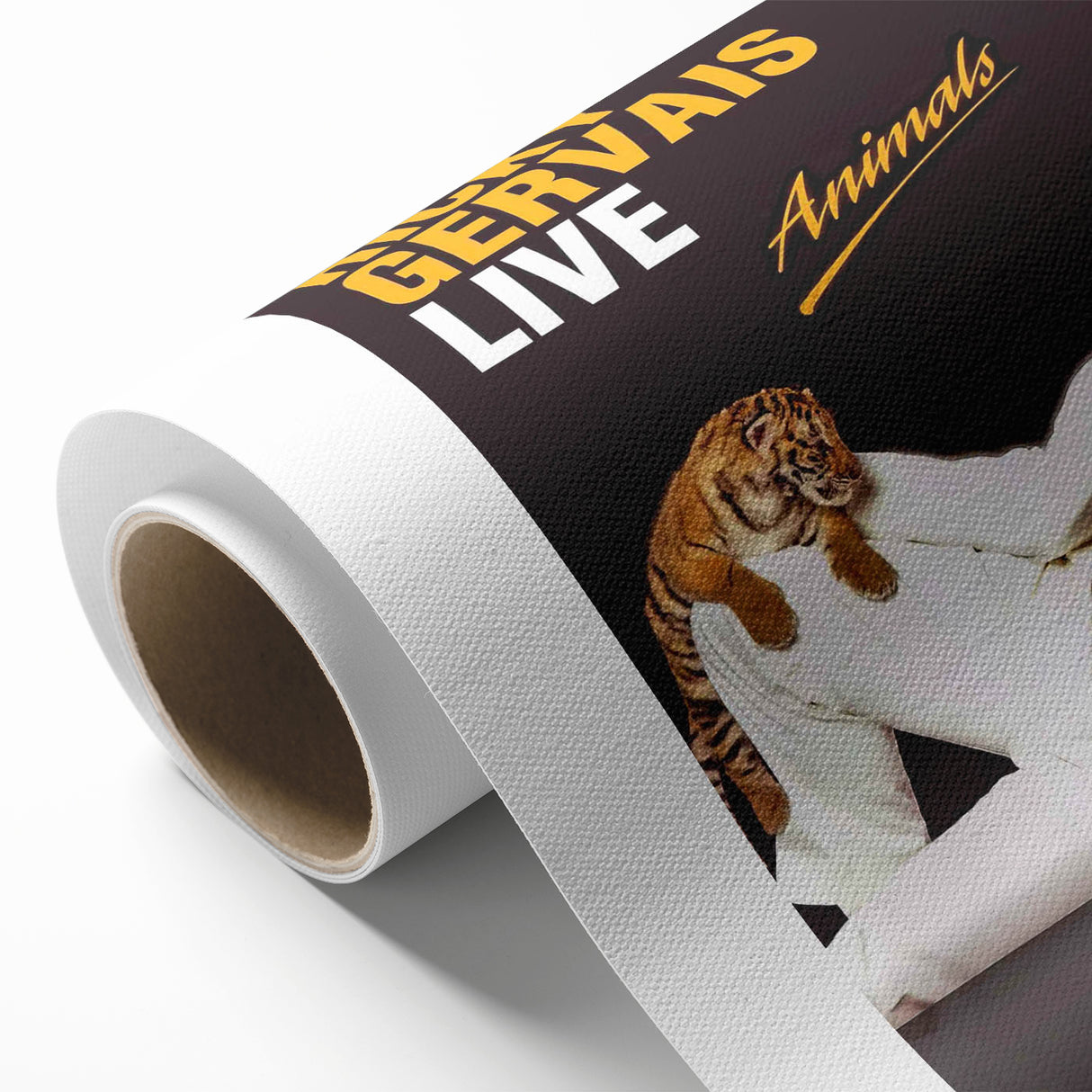 Classic 2000s Film Art - Ricky Gervais Live Animals Movie Poster