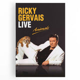 Classic 2000s Film Art - Ricky Gervais Live Animals Movie Poster