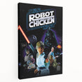 Classic 2000s Film Art - Robot Chicken Star Wars Poster