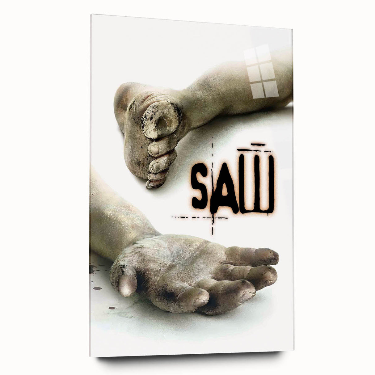 Classic 2000s Film Art - Vintage SAW Movie Poster Horror Wall Print