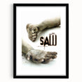 Classic 2000s Film Art - Vintage SAW Movie Poster Horror Wall Print