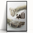 Classic 2000s Film Art - Vintage SAW Movie Poster Horror Wall Print