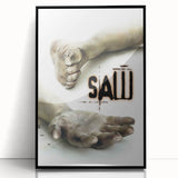 Classic 2000s Film Art - Vintage SAW Movie Poster Horror Wall Print
