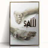 Classic 2000s Film Art - Vintage SAW Movie Poster Horror Wall Print