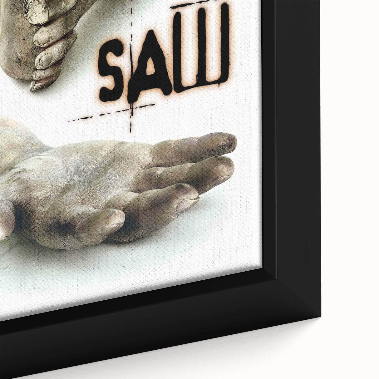 Classic 2000s Film Art - Vintage SAW Movie Poster Horror Wall Print