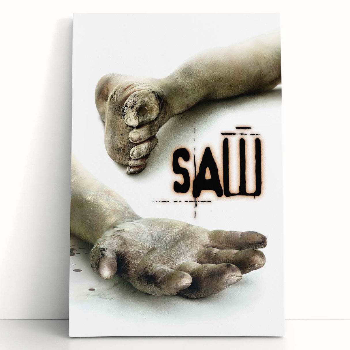 Classic 2000s Film Art - Vintage SAW Movie Poster Horror Wall Print