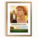 Pride & Prejudice 2005 Vintage Movie Poster - Classic 2000s Film Art