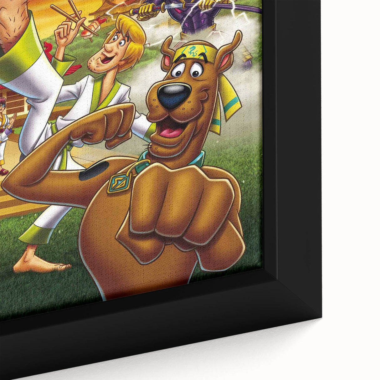 2000s Vintage Movie Posters - Scooby-Doo Samurai Sword Wall Art