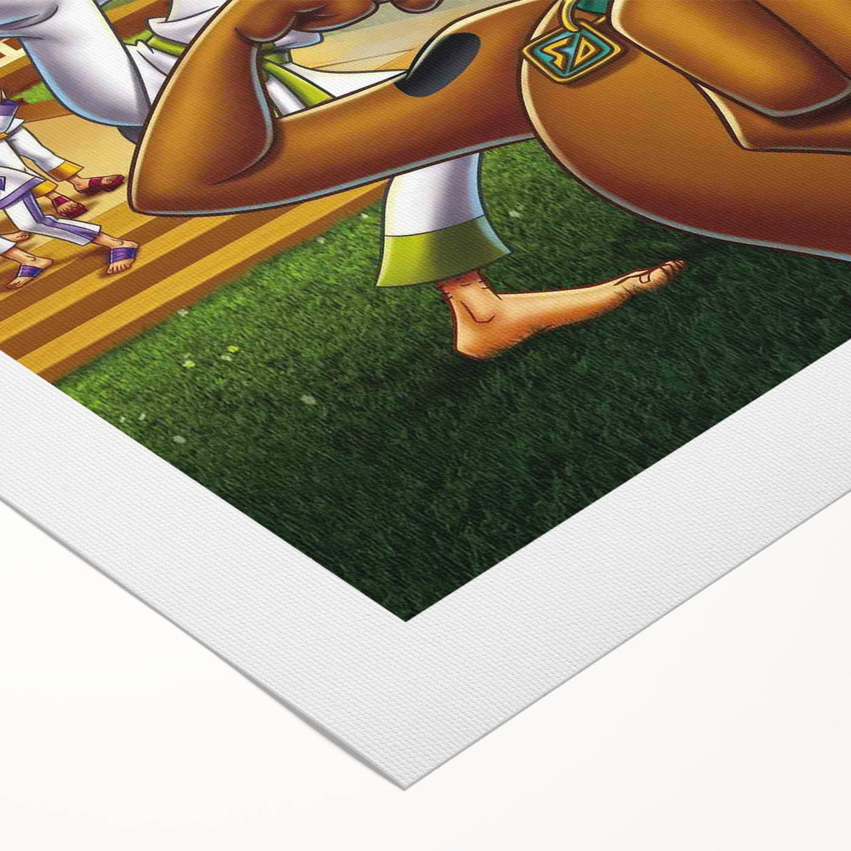 2000s Vintage Movie Posters - Scooby-Doo Samurai Sword Wall Art