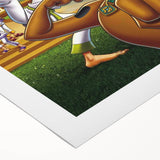 2000s Vintage Movie Posters - Scooby-Doo Samurai Sword Wall Art